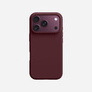 Levelo Iris Magsafe Liquide Silicone Case For iPhone 18/17 Pro/Pro Max - Burgundy - كفر حماية عالية - سليكون ماغ سيف - سلسلة ايفون 18/17 - ليفلو
