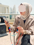 Happy-Nes - The Original Adjustable Phone Strap - Misto Adjustable Strap - With or Without Case - خيط علاقة - صناعة يدوية تركية - يمكنكم اختيار مع كفر او بدون كفر فقط خيط علاقة