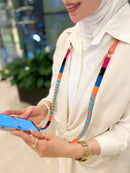 Happy-Nes - The Original Adjustable Phone Strap - Misto Adjustable Strap - With or Without Case - خيط علاقة - صناعة يدوية تركية - يمكنكم اختيار مع كفر او بدون كفر فقط خيط علاقة