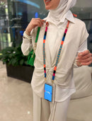 Happy-Nes - The Original Adjustable Phone Strap - Misto Adjustable Strap - With or Without Case - خيط علاقة - صناعة يدوية تركية - يمكنكم اختيار مع كفر او بدون كفر فقط خيط علاقة