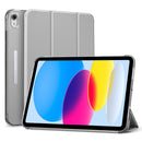 ESR iPad 10.9 2022 / iPad 11 2025(10th/11th Gen) Ascend Trifold Case - Silver Gray [V] - كفر ايباد - حماية عالية