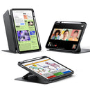 ESR iPad 10.9 2022 / iPad 11 - A16 / 11th Gen) Gen Flip Hybrid Case (Pencil Holder) Black [V] - كفر ايباد حماية عاليه