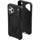UAG iPhone 18/17 Pro Max Monarch Pro Kevlar Case Kevlar Black [V] - كفر حماية عالية - ايفون 17/18 برو / بروماكس - ماغ سيف