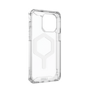 UAG Plyo Magsafe Case for iPhone 15 Pro/15 Pro Max - Ice- White [V]  كفر حماية عالية - ماغ سيف - شفاف