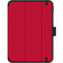 OtterBox iPad 10.9 2022 / iPad 11 2025(10th/11th Gen) Symmetry Folio Case - Red [V] - كفر ايباد حماية عاليه