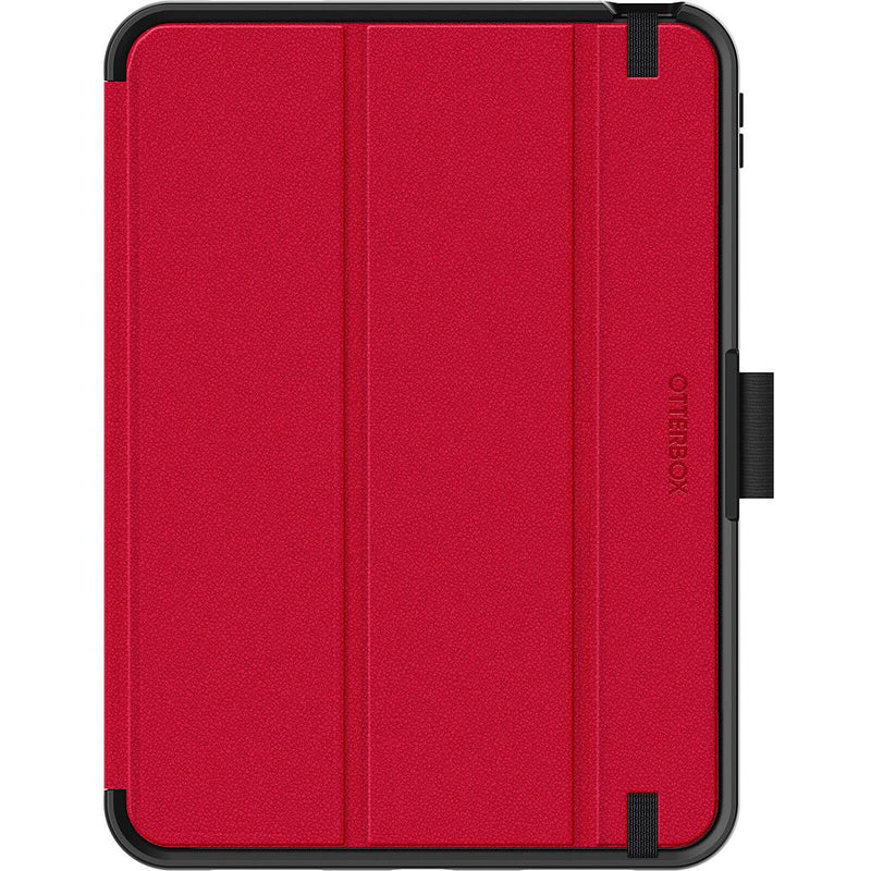 OtterBox iPad 10.9 2022 / iPad 11 2025(10th/11th Gen) Symmetry Folio Case - Red [V] - كفر ايباد حماية عاليه