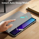 ESR iPad 10.9 2022 / iPad 11 2025(10th/11th Gen) Ascend Trifold Case - Silver Gray [V] - كفر ايباد - حماية عالية