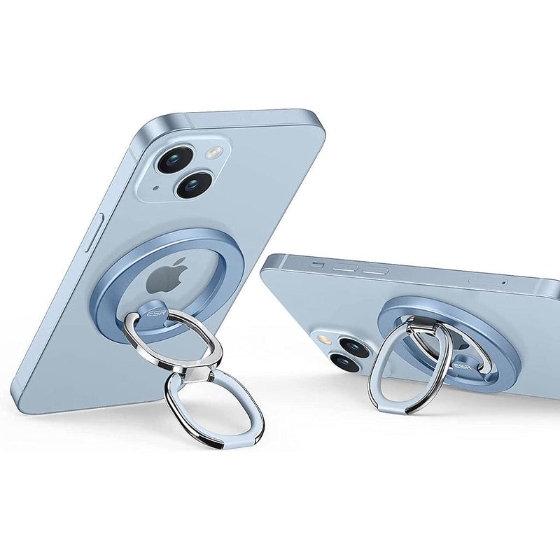 ESR HaloLock Ring Stand - Sierra Blue [V] - مسكة خاتم - مغناطيس وستاند - خاصية الماغ سيف لاجهزة الايفون 12 و 13 و 14 و 15