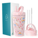 Buzio Kids Tumbler with Straw Lid 500ML Unicorn[V] - مطارة حافظ للحرارة - للأطفال