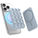 Elago Magnetic Suction Cup Mount - Light Blue[V] -‎ مسكة سكين ارما - شفط - ماغ سيف