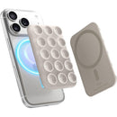 Elago Magnetic Suction Cup Mount - Stone [V] -‎ مسكة سكين ارما - شفط - ماغ سيف