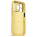 Decoded AntiMicrobial Silicone Backcover for iPhone 18/17 Pro Max Case Atlantic Carbon Citron [V] - كفر حماية عالية - سيليكون - ماغ سيف
