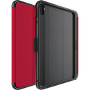 OtterBox iPad 10.9 2022 / iPad 11 2025(10th/11th Gen) Symmetry Folio Case - Red [V] - كفر ايباد حماية عاليه