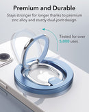 ESR HaloLock Ring Stand - Sierra Blue [V] - مسكة خاتم - مغناطيس وستاند - خاصية الماغ سيف لاجهزة الايفون 12 و 13 و 14 و 15