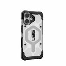 UAG iPhone 17 Pro/ 17 Pro Max Pathfinder Clear Magsafe Case - Ice/Silver [V] - كفر حماية عالية - ايفون 17 برو / 17 بروماكس - ماغ سيف