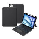 Yesido KB34B Magnetic Keyboard Case iPad  Arabic - Black - كفر ايباد + كيبورد - لوحة مفاتيح عربي / انجليزي + مكان للقلم