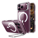 ESR iPhone 18 Pro / 17 Pro Classic Hybrid Magnetic Case (Camera Control,Stash Stand) [V] - كفر حماية عالية - ماغ سيف - ستاند