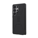 UAG Samsung Galaxy S25 Ultra Civilian MagSafe Case - Black [V] -  S25 كفر جلاجسي  - حماية عالية - ماغ سيف - سامسونج ألتر