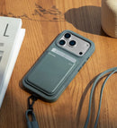 Native Union iPhone 17 Pro/Pro Max (RE)Classic Case - slate Green [V] - كفر حماية عالية - ايفون 17 برو / 17 بروماكس - ماغ سيف