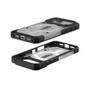 UAG iPhone 17 Pro/ 17 Pro Max Pathfinder Clear Magsafe Case - Ice/Silver [V] - كفر حماية عالية - ايفون 17 برو / 17 بروماكس - ماغ سيف