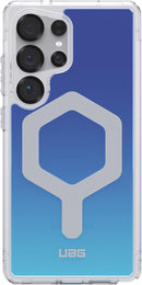 UAG Samsung Galaxy S25 Ultra Plyo Pro Ombre Case - Blue Ombre [V] -  S25 كفر جلاجسي  - حماية عالية - ماغ سيف - سامسونج ألتر