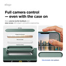 Elago iPhone 17 Pro / Pro Max Magnetic Silicone Case (Camera Control Key Included) - MIDNIGHT GREEN  [V] - كفر حماية عالية - سيليكون - ايفون 17 برو / 17 بروماكس - ايلاجو - ماغ سيف