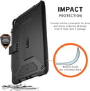 UAG iPad 10.2/10.5" (7th, 8th & 9th Gen) Metropolis Case - Black [V] - كفر ايباد حماية عاليه