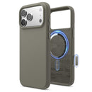 Elago iPhone 17 Pro / Pro Max Magnetic Silicone Case (Camera Control Key Included) - Medium Gray  [V] - كفر حماية عالية - سيليكون - ايفون 17 برو / 17 بروماكس - ايلاجو - ماغ سيف