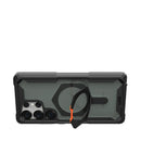 UAG Samsung Galaxy S25 Ultra Plasma XTE Magsafe Case - Black/Orange [V] -  S25 كفر جلاجسي  - حماية عالية - ماغ سيف - مسكه + ستاند - سامسونج ألتر