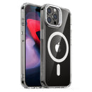 ESR iPhone Classic Hybrid Case with Stash Stand 15Pro /15Pro max- (HaloLock) Clear [V] كفر حماية عالية - ماغ سيف - ستاند - شفاف أسود