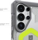 UAG Samsung Galaxy S26 Ultra Pathfinder Clear w/Magnet w/Lanyard Case - Active Neon Lanyard [V] -  S26 كفر جلاجسي  - حماية عالية - ماغ سيف - مع خيط علاقه - سامسونج ألتر