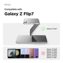 Elago Samsung Galaxy Z Flip 7 Magnetic PC Clear Case [V] - كفر سامسونج  - حماية عالية - ماغ سيف - شفاف