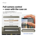Elago iPhone 17 Pro / Pro Max Magnetic Silicone Case (Camera Control Key Included) - Medium Gray  [V] - كفر حماية عالية - سيليكون - ايفون 17 برو / 17 بروماكس - ايلاجو - ماغ سيف