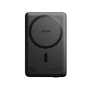 Statik MagSafe Power Bank with Semi-Solid Electrolyte Technology V2 5000mAh Black [V] - بطارية متنقلة ماغ سيف نحيفة + شحن سماعة ابل - منفذ تايب سي - سعة 5000 ملي أمبير - كفالة 24 شهر