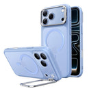 ESR iPhone 18 Pro Max / 17 Pro Max Classic Hybrid Magnetic Case (Camera Control,Stash Stand) Frosted Light Blue [V] - كفر حماية عالية - ماغ سيف - ستاند