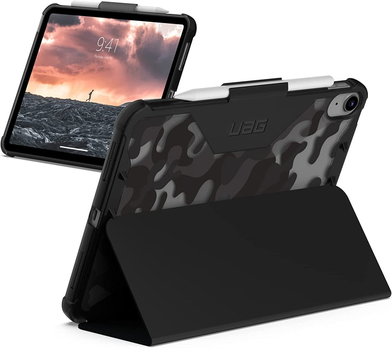 UAG iPad 10.9 2022 / iPad 11 2025(10th/11th Gen) Plyo Case Midnight Camo [V] - كفر ايباد - حماية عالية