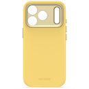 Decoded AntiMicrobial Silicone Backcover for iPhone 18/17 Pro Max Case Atlantic Carbon Citron [V] - كفر حماية عالية - سيليكون - ماغ سيف