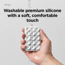 Elago Magnetic Suction Cup Mount - White [V] -‎ مسكة سكين ارما - شفط - ماغ سيف