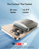ESR Power Bank 10000mAh Qi2 MagSlim Kickstand Titanium [V] - بطارية متنقلة ماغ سيف ستاند نحيفة + شحن سماعة ابل - منفذ تايب سي - سعة 10000ملي أمبير - كفالة 24 شهر