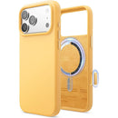 Elago iPhone 17/18 Magnetic Silicone Case (Camera Control Key Included) - Sunshine [V] - كفر حماية عالية - سيليكون - ايفون 17/18 - ايلاجو - ماغ سيف