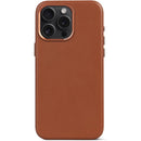 Decoded iPhone 15 Pro 15 Pro Max Leather Magsafe Case - Tan [V] - كفر ايفون 15برو/15برو ماكس - جلد - ماغ سيف