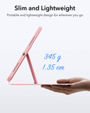 ESR iPad 10.9 2022 / iPad 11 - A16 / 11th Gen) Gen Flip Hybrid Case (Pencil Holder) Black [V] - كفر ايباد حماية عاليه