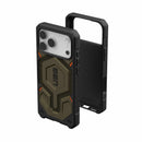 UAG iPhone 17 Pro/ 17 Pro Max Monarch Pro Kevlar Magsafe Case - Kevlar Element Green [V] - كفر حماية عالية - ايفون 17 برو / 17 بروماكس - ماغ سيف