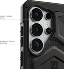 UAG Samsung Galaxy S26 Ultra Monarch Pro Kevlar w/Magnet Case - black [V] -  S26 كفر جلاجسي  - حماية عالية - ماغ سيف - سامسونج ألتر