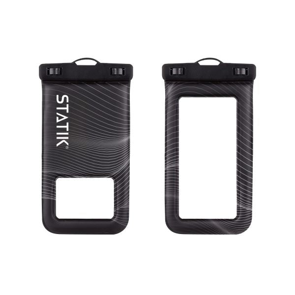 Statik MarCase Floating Waterproof Phone Pouch Case - Black [V] - كفر ضد الماء - مناسب لجميع انواع واحجام الاجهزة