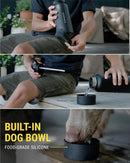 Steel Insulated Water Bottle with Magnetic Cell Phone Holder and Tripod Phone Mount Stand Compatible w/ MagSafe - Blue [V] - مطارة حافظة للحرارة - ستاند ماغ سيف - سكوشي