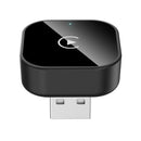 2 in 1 Wired To Wireless CarPlay /Android Auto Dongle (USB-C Adapter Included) - وصلة كار بلاي - بلوتوث - 2 في 1 - يو اس بي + تايب سي - كفالة 12 شهر
