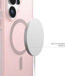 UAG Samsung Galaxy S26 Ultra Dot w/Magnet Case - Rose [V] -  S26 كفر جلاجسي  - حماية عالية - ماغ سيف - سامسونج ألتر