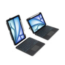 Yesido KB34B Magnetic Keyboard Case iPad  Arabic - Black - كفر ايباد + كيبورد - لوحة مفاتيح عربي / انجليزي + مكان للقلم