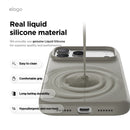 Elago iPhone 17 Pro / Pro Max Magnetic Silicone Case (Camera Control Key Included) - Medium Gray  [V] - كفر حماية عالية - سيليكون - ايفون 17 برو / 17 بروماكس - ايلاجو - ماغ سيف